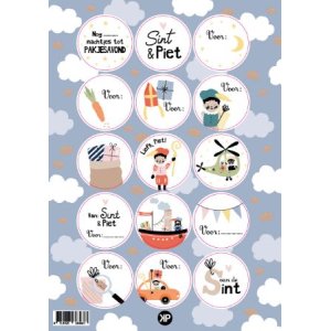 Stickervel | SInterklaas