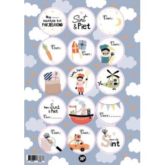 Stickervel | SInterklaas