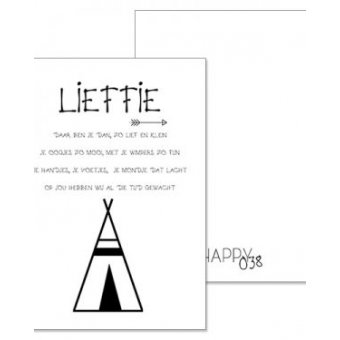 A5 kaart | Lieffie