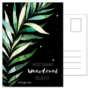 Ansichtkaart | Kostbaar, waardevol, geliefd