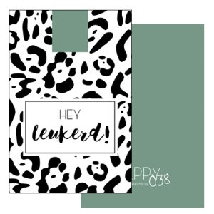 Kadokaartje: Hey leukerd!