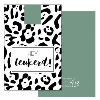 Kadokaartje: Hey leukerd!