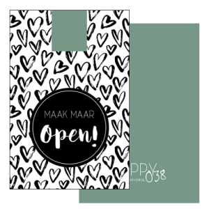 Kadokaartje: Maak maar open!