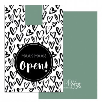 Kadokaartje: Maak maar open!