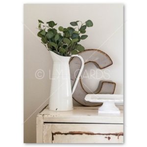 Postkaart | Blanco | Landelijk brocante