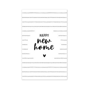 Mini kaartje | Happy new home