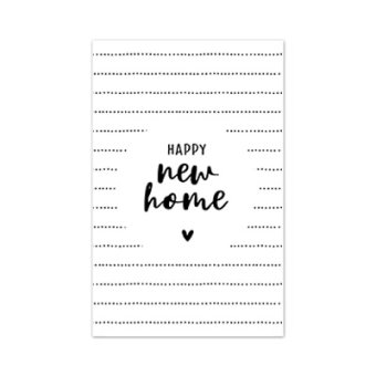 Mini kaartje | Happy new home