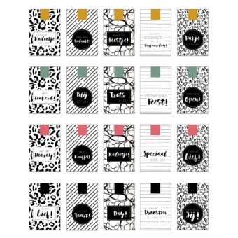 Set van 20 kadokaartjes