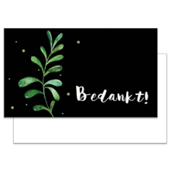 Kadokaartje | Bedankt
