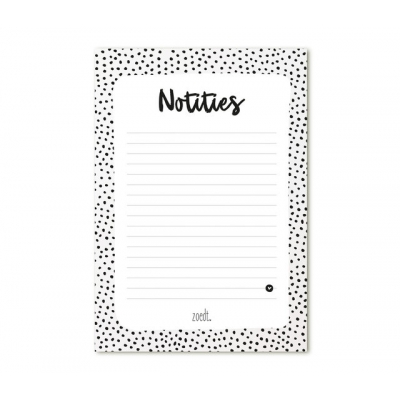 Notitieblok | Dots patroon | A5 notities