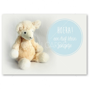 Wenskaart | Zoon | Knuffel